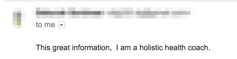 email reply example