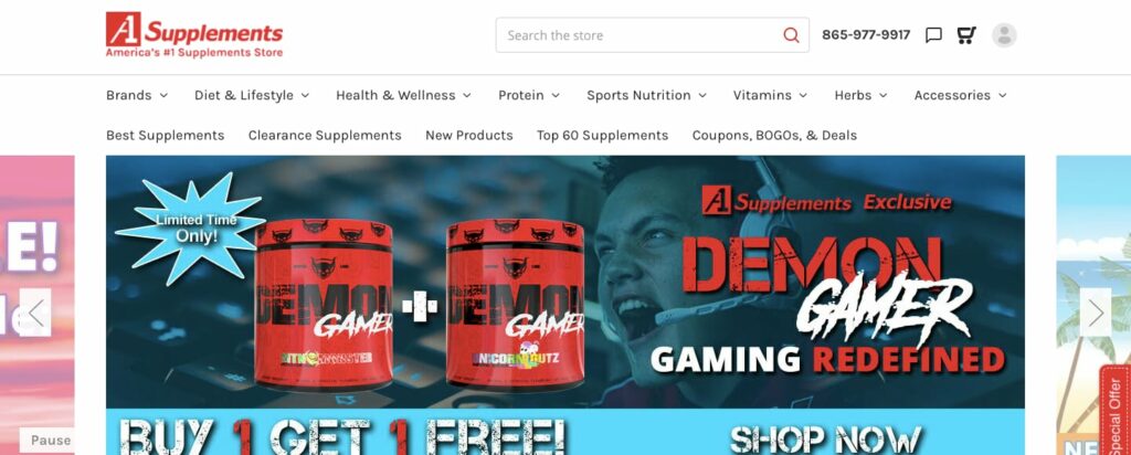 A1supplements Homepage