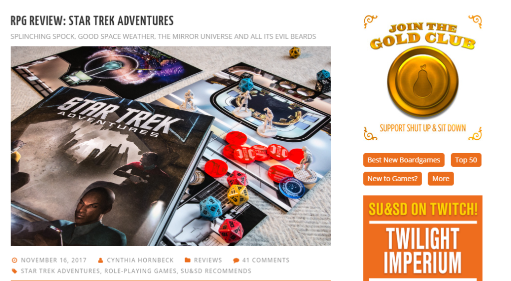 Shutupandsitdown Rpg Review