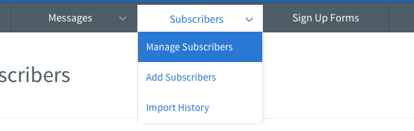 Getresponse Subscribers Management
