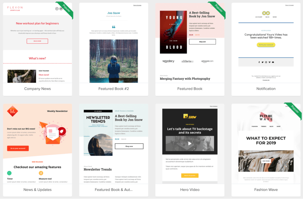 Templates In Mailerlite