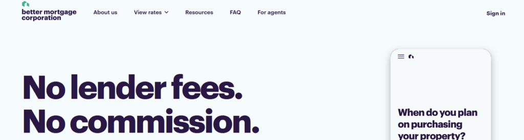 Better.com Homepage