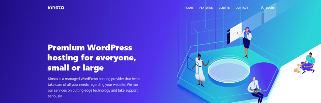 Kinsta Homepage Screenshot