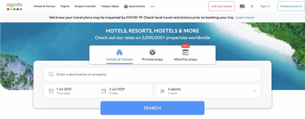 Agoda Affiliate