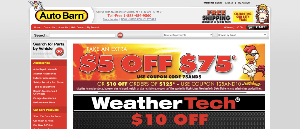Autobarn Homepage