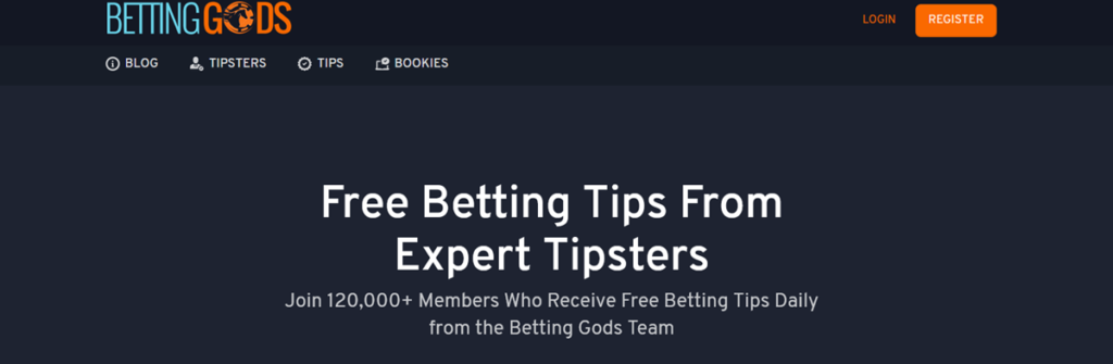 Betting Gods Homepage Screenshot