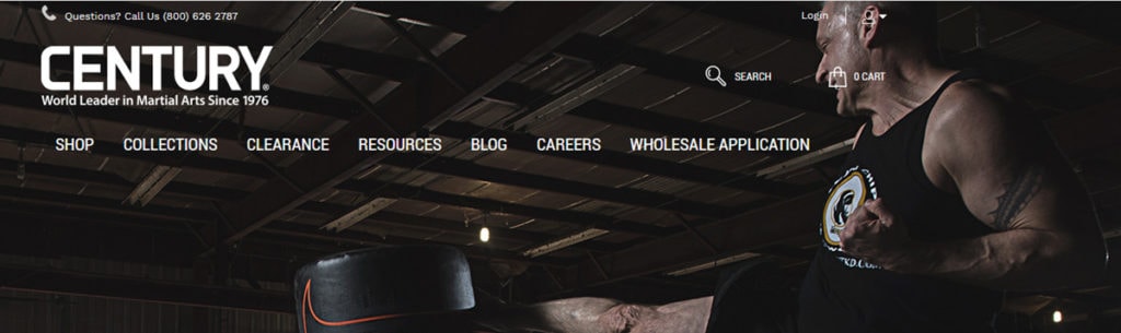 Century Martial Arts Homepage