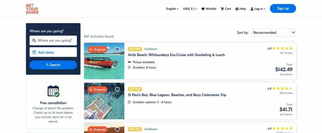 Getyourguide Affiliate