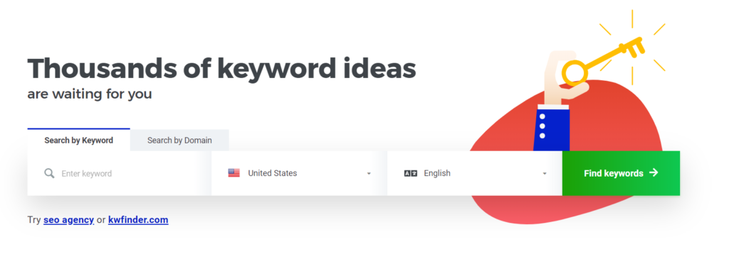 Kwfinder Thousands Of Keyword Ideas