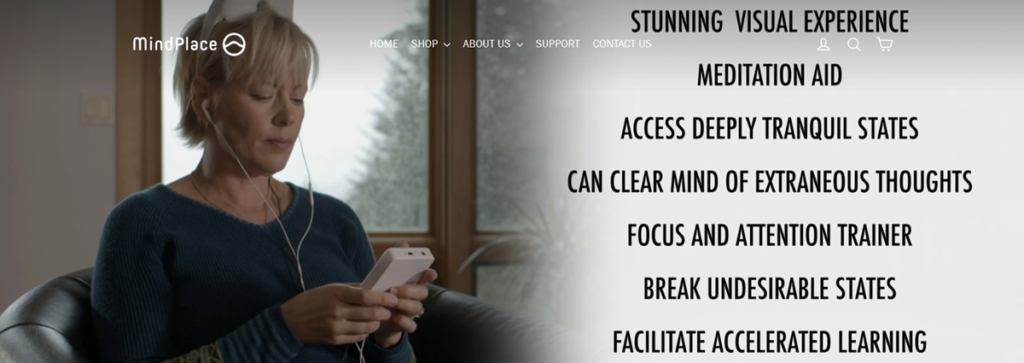 Mindplace Homepage Screenshot