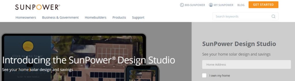 Sunpower Homepage