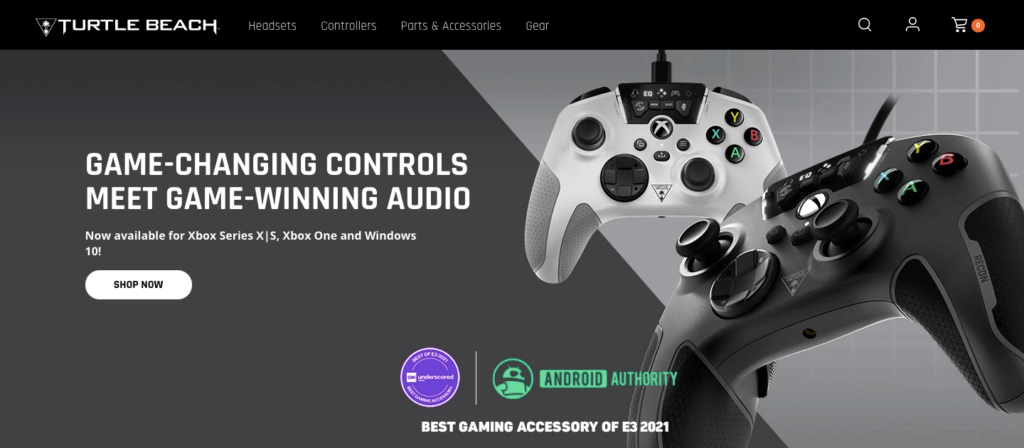 Turtle Beach Homepage