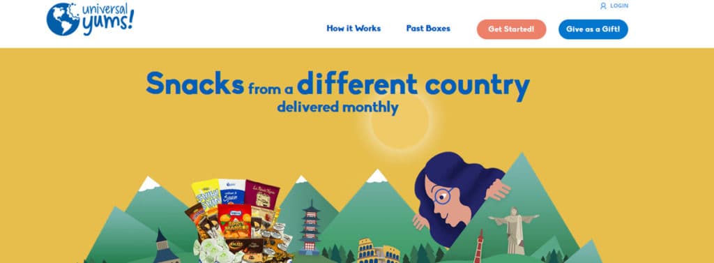 Universal Yums Homepage