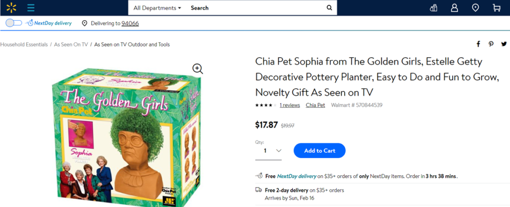 Walmart Product Search