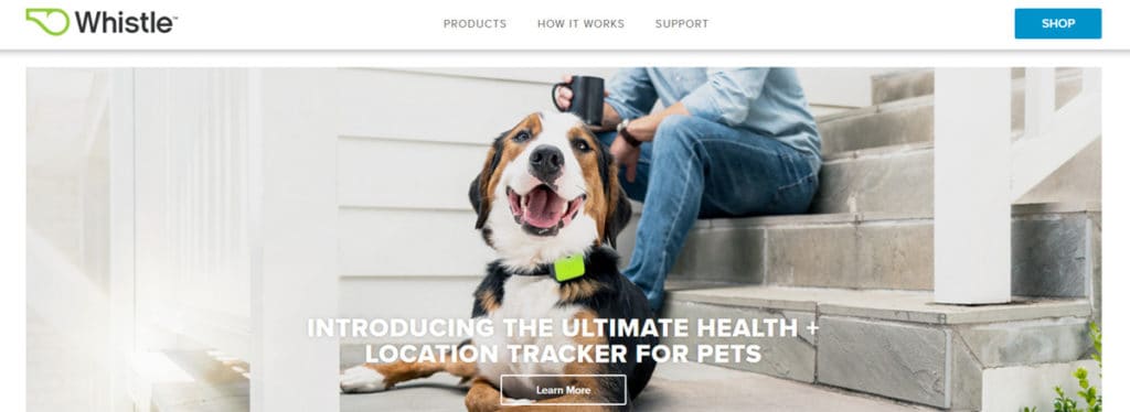 Whistle Homepage