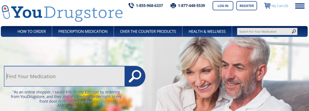 Youdrugstore Homepage Screenshot
