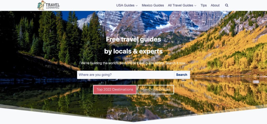 Travel Lemming Homepage