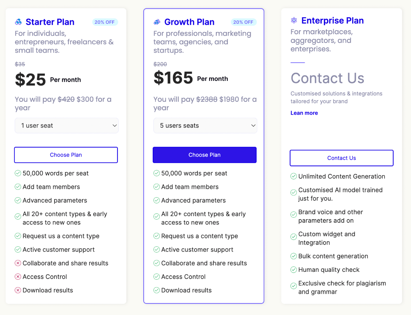 The Pricing of PepperType AI
