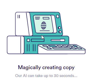 Magically Creating Copy