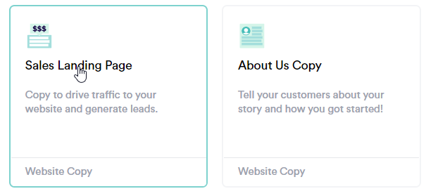 Website Copy