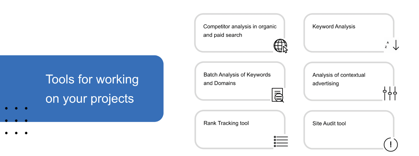 SERPSTat's features