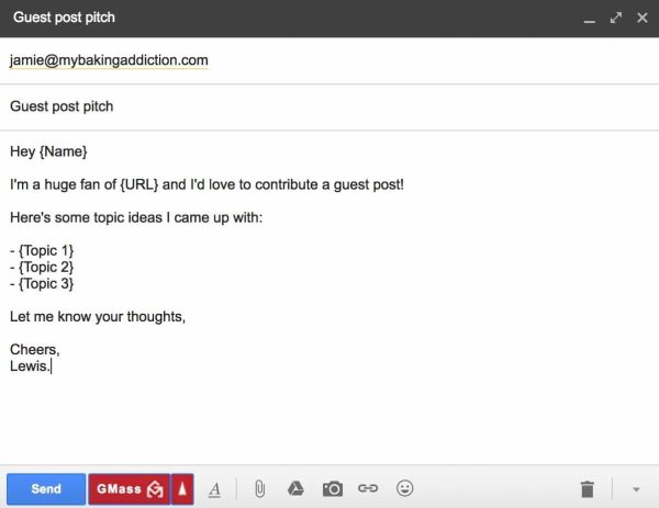 Gmass-Review-6 Guest post pitch email
