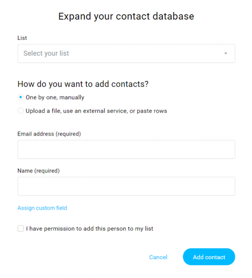 Getresponse Adding Contacts Getresponse Adding Contacts