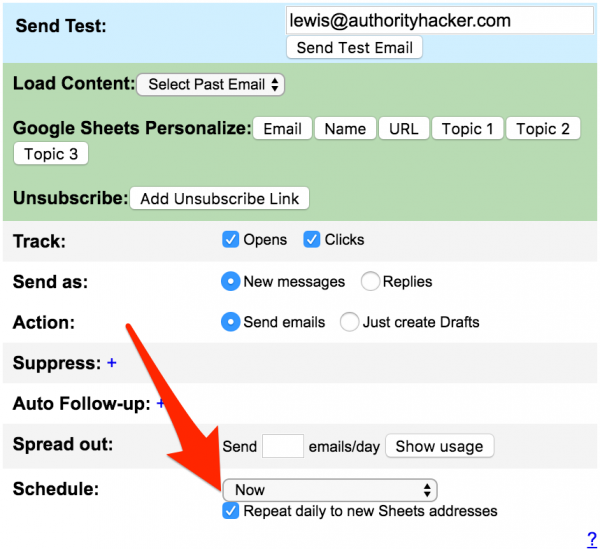 image211 add prospects to existing campaigns with GMass